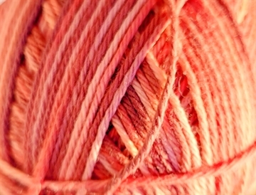 Bomuld Cotton 8, Røde farver nr. 3